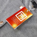 Metallic Hang Tag Printing